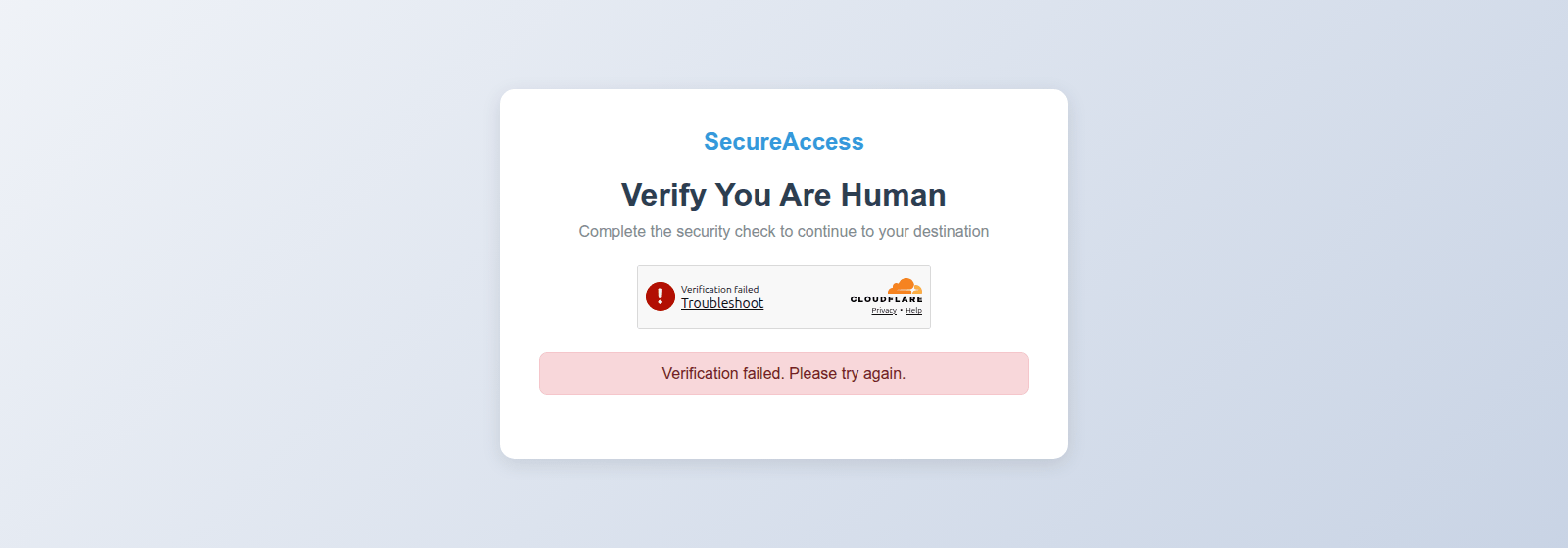 BRG-26182 SecureAccess fake human-verification gate